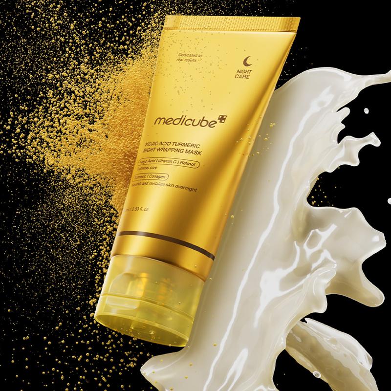Medicube - Kojic Acid Turmeric Night Wrapping Mask - 75Ml